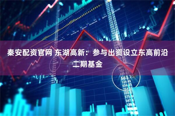 秦安配资官网 东湖高新：参与出资设立东高前沿二期基金