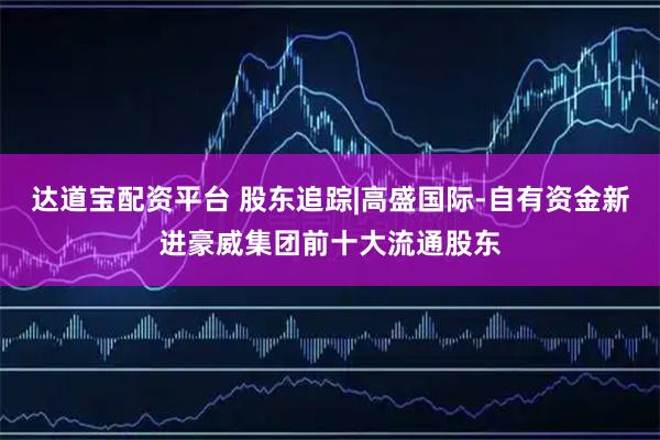 达道宝配资平台 股东追踪|高盛国际-自有资金新进豪威集团前十大流通股东