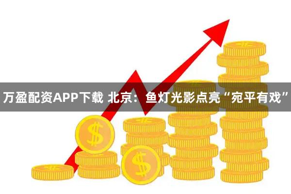 万盈配资APP下载 北京：鱼灯光影点亮“宛平有戏”